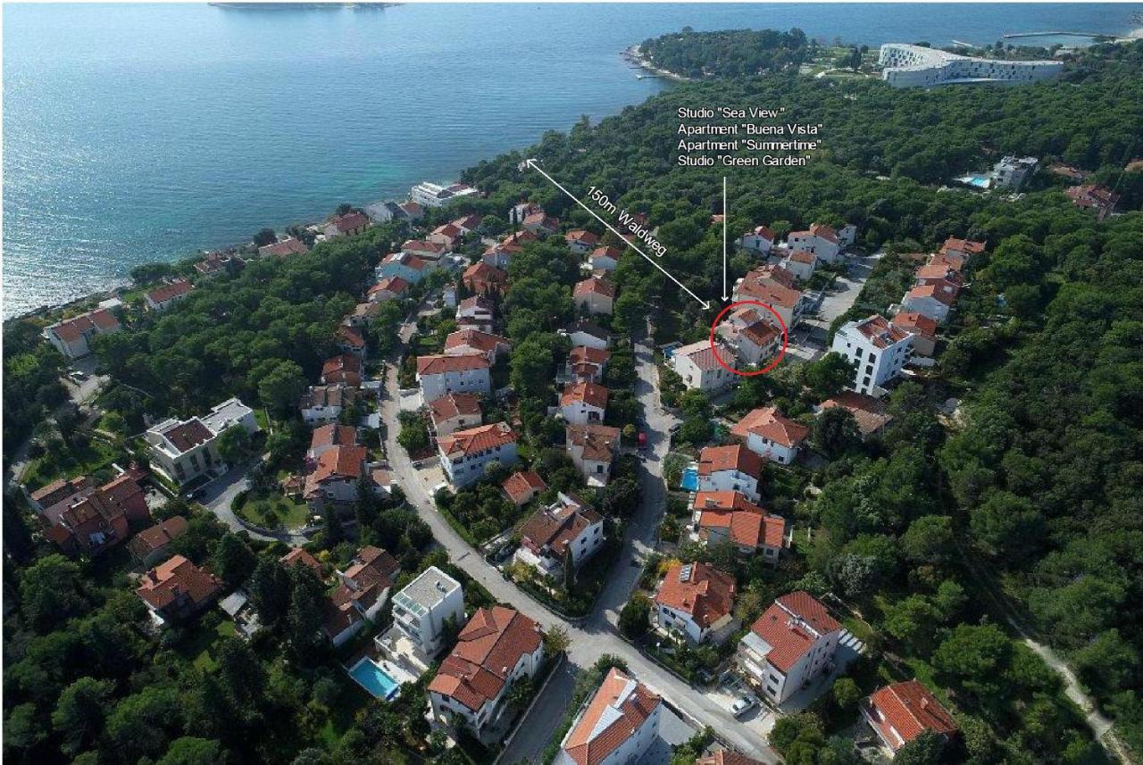 Studio Green Garden Borik Rovinj Ngoại thất bức ảnh